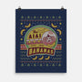 Aiai Bananas Ugly Sweater-None-Matte-Poster-LAGELANTEE