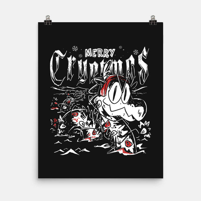 Merry Cryptmas Nessie-None-Matte-Poster-estudiofitas