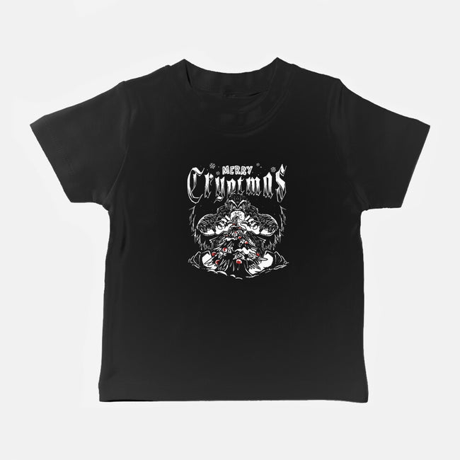 Merry Cryptmas Bigfoot-Baby-Basic-Tee-estudiofitas