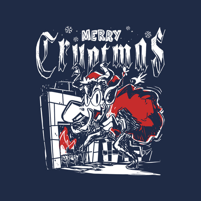 Merry Cryptmas Krampus-Womens-Basic-Tee-estudiofitas