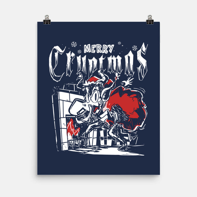 Merry Cryptmas Krampus-None-Matte-Poster-estudiofitas