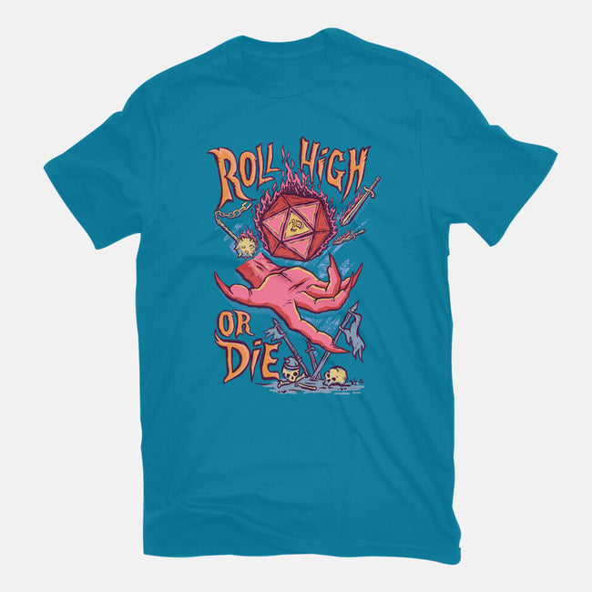 Roll High Or Die Evil-Womens-Basic-Tee-marsdkart