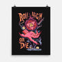 Roll High Or Die Evil-None-Matte-Poster-marsdkart