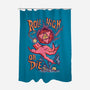 Roll High Or Die Evil-None-Polyester-Shower Curtain-marsdkart