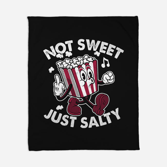 Not Sweet Just Salty-None-Fleece-Blanket-Nemons