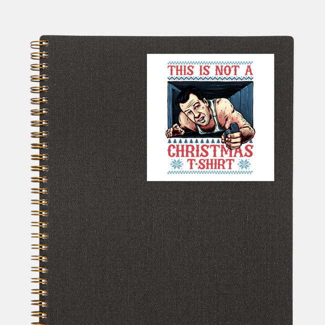 Not A Christmas Tshirt-None-Glossy-Sticker-glitchygorilla