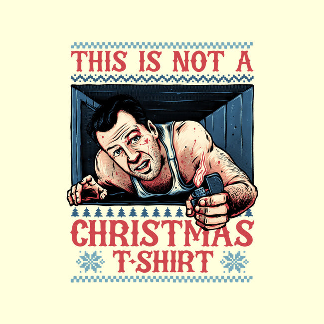 Not A Christmas Tshirt-None-Basic Tote-Bag-glitchygorilla