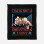 Not A Christmas Tshirt-None-Fleece-Blanket-glitchygorilla