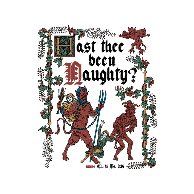 Krampus Medieval Style-Mens-Heavyweight-Tee-Nemons