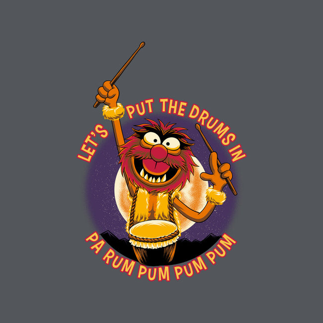 Animal Drummer Boy-Mens-Heavyweight-Tee-rmatix