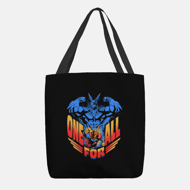 All Might-None-Basic Tote-Bag-yumie