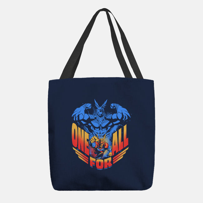 All Might-None-Basic Tote-Bag-yumie