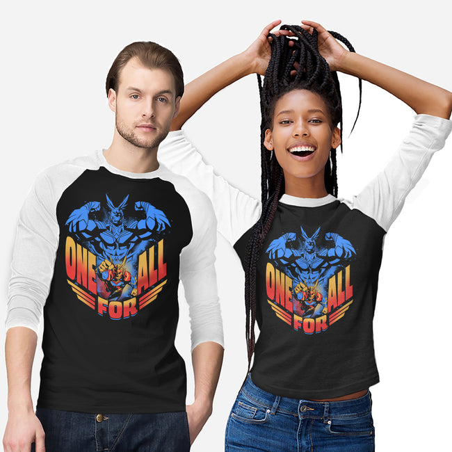 All Might-Unisex-Baseball-Tee-yumie