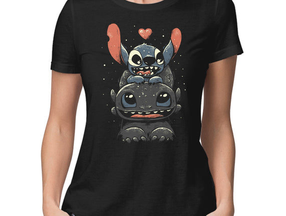 Stitch And Toothless