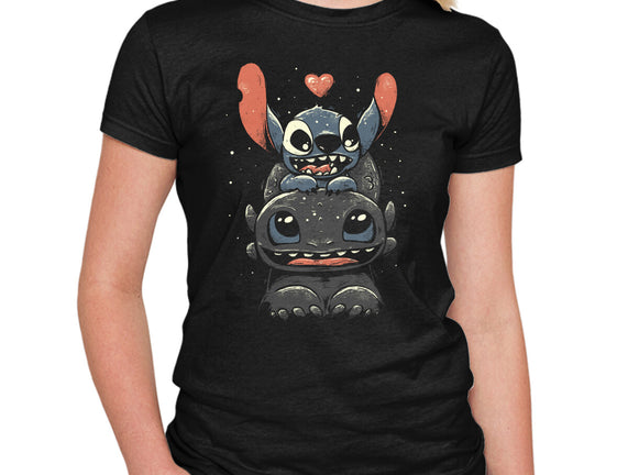 Stitch And Toothless