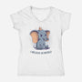 I Believe In Myself-Womens-V-Neck-Tee-yumie