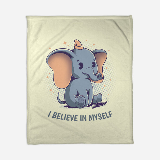 I Believe In Myself-None-Fleece-Blanket-yumie