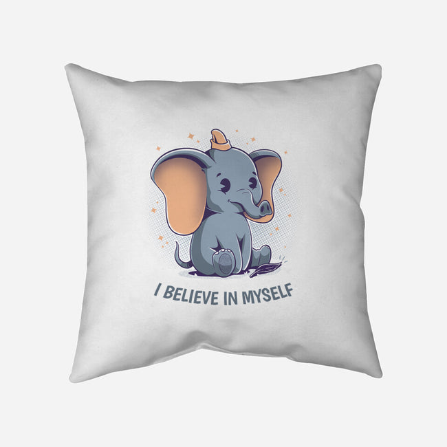 I Believe In Myself-None-Removable Cover w Insert-Throw Pillow-yumie