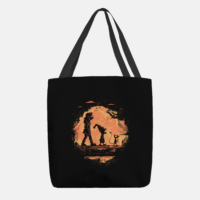 Friends In The Jungle-None-Basic Tote-Bag-yumie