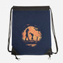 Friends In The Jungle-None-Drawstring-Bag-yumie