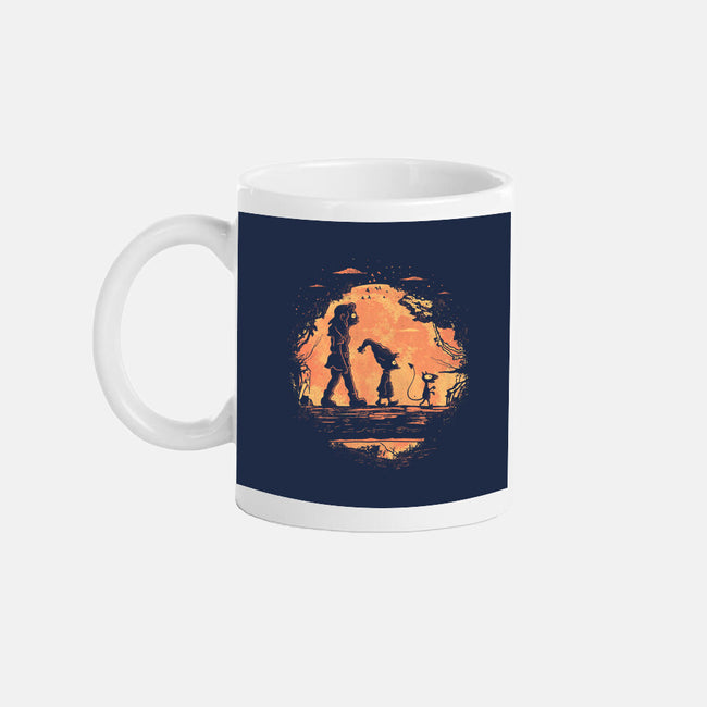 Friends In The Jungle-None-Mug-Drinkware-yumie