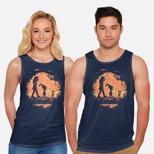 Friends In The Jungle-Unisex-Basic-Tank-yumie