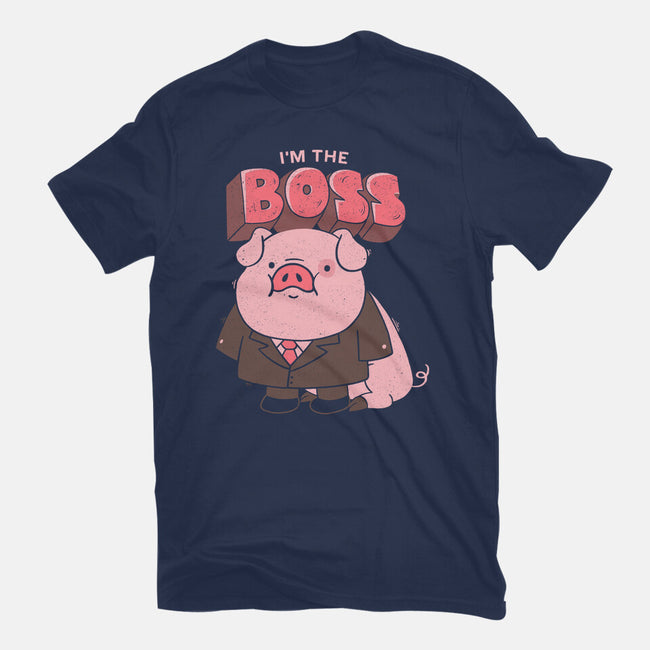 Pig Boss-Womens-Basic-Tee-yumie