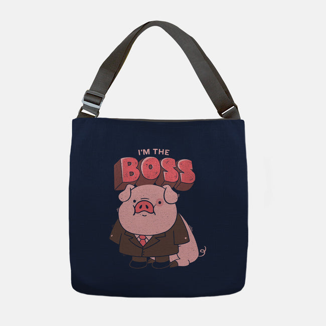 Pig Boss-None-Adjustable Tote-Bag-yumie