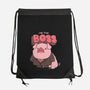 Pig Boss-None-Drawstring-Bag-yumie