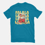 Meowy Falala Christmas-Womens-Fitted-Tee-Freecheese