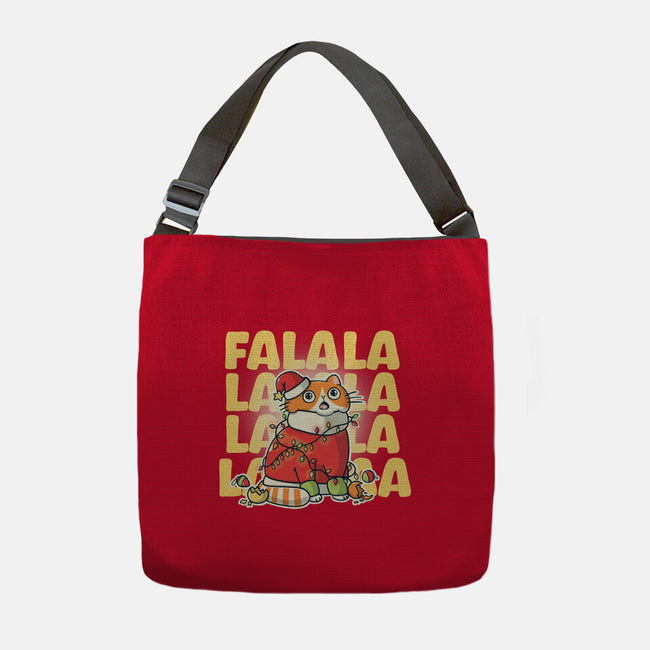 Meowy Falala Christmas-None-Adjustable Tote-Bag-Freecheese