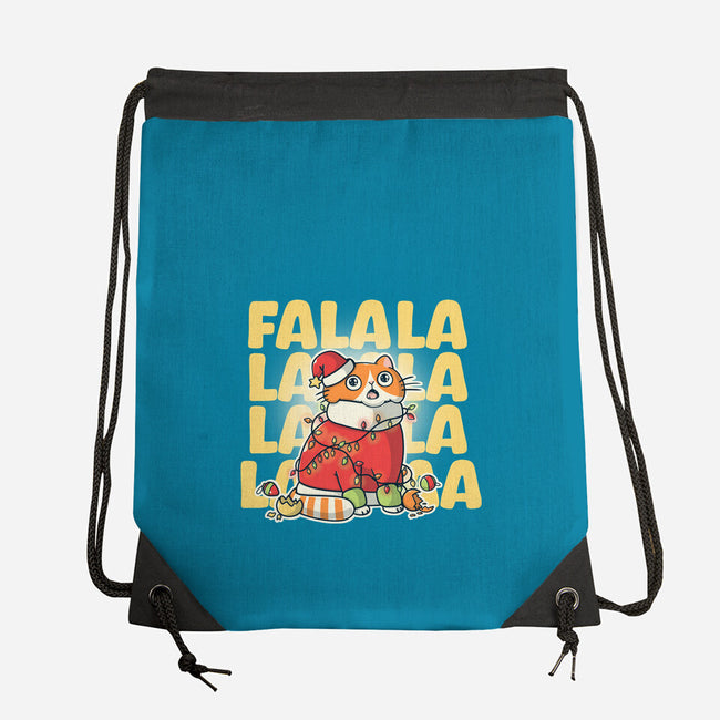 Meowy Falala Christmas-None-Drawstring-Bag-Freecheese