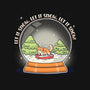 Let It Snowglobe-None-Glossy-Sticker-Freecheese