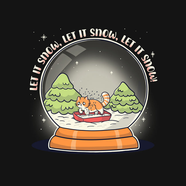 Let It Snowglobe-None-Drawstring-Bag-Freecheese