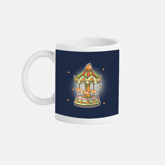 Capybara Park-None-Mug-Drinkware-Freecheese