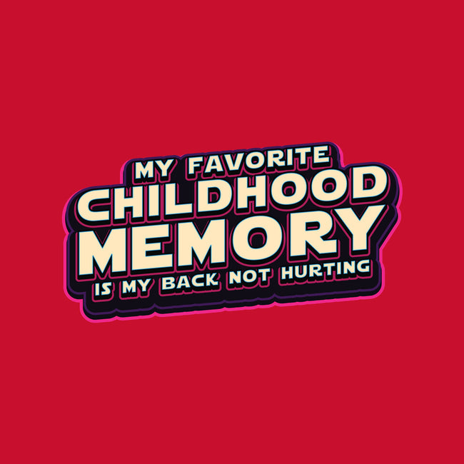 My Favorite Childhood Memory-Youth-Crew Neck-Sweatshirt-Whimsical Thinker