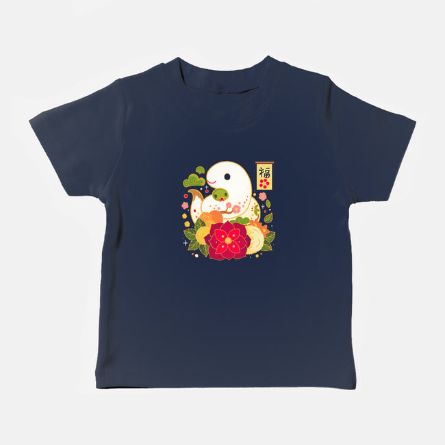 Year Of The Snake-Baby-Basic-Tee-Vallina84