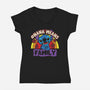 Ohana Means Family-Womens-V-Neck-Tee-turborat14