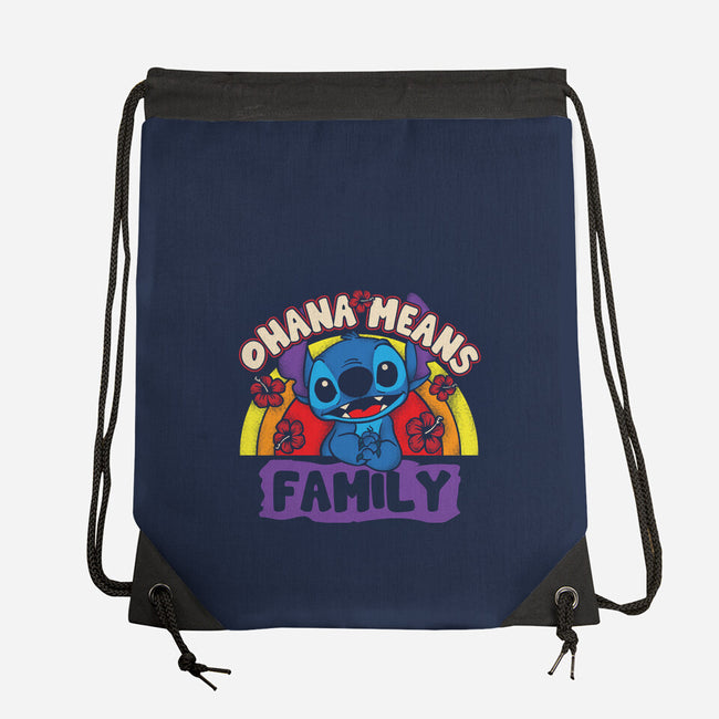 Ohana Means Family-None-Drawstring-Bag-turborat14