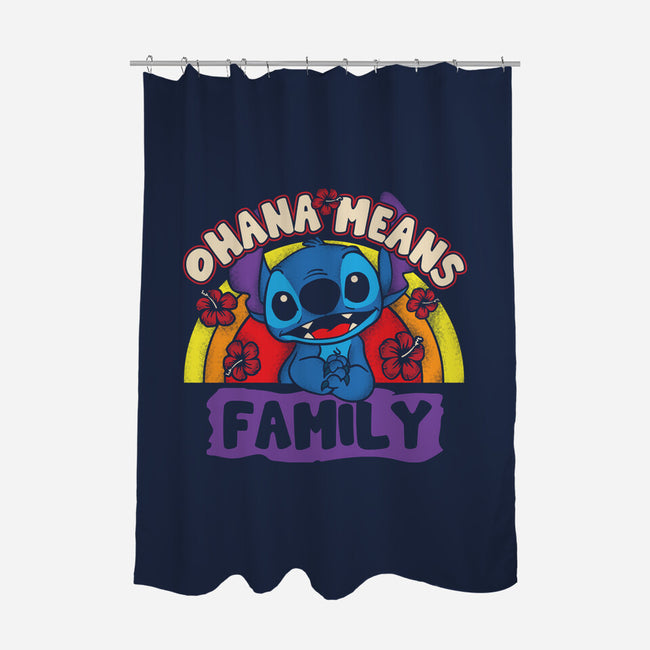 Ohana Means Family-None-Polyester-Shower Curtain-turborat14