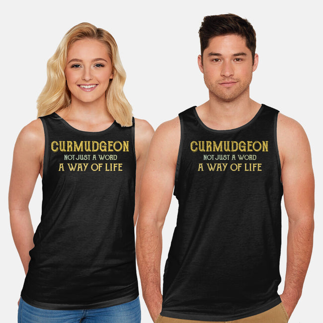 Curmudgeon-Unisex-Basic-Tank-kg07