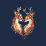 2 Deers In Love-Unisex-Pullover-Sweatshirt-kharmazero