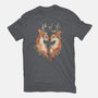 2 Deers In Love-Mens-Basic-Tee-kharmazero