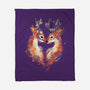 2 Deers In Love-None-Fleece-Blanket-kharmazero