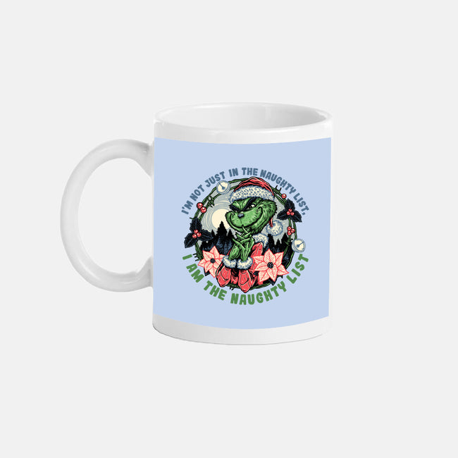 I Am The Naughty List-None-Mug-Drinkware-glitchygorilla