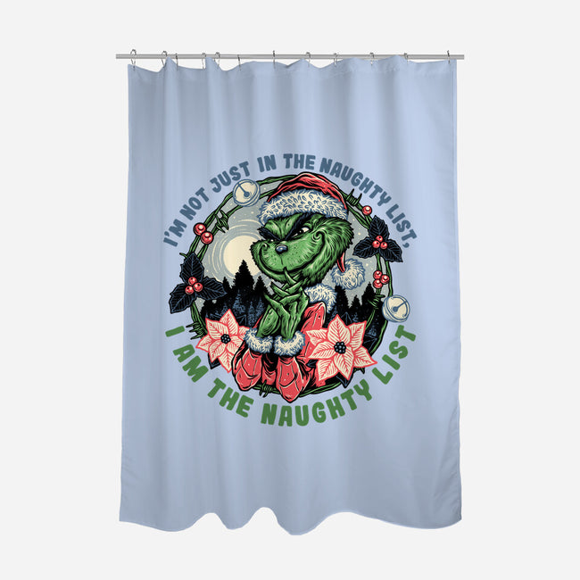 I Am The Naughty List-None-Polyester-Shower Curtain-glitchygorilla