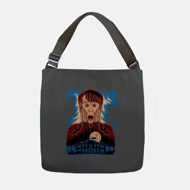 Left Alone-None-Adjustable Tote-Bag-rmatix