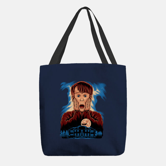 Left Alone-None-Basic Tote-Bag-rmatix