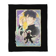 Great Wave Ken Takamura-None-Fleece-Blanket-hypertwenty