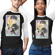 Great Wave Ken Takamura-Unisex-Baseball-Tee-hypertwenty